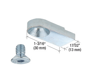 CRL Dropped Ceiling Adapter Bracket for 290/295, 490/495 & 690/695 Series Sliding Door Systems