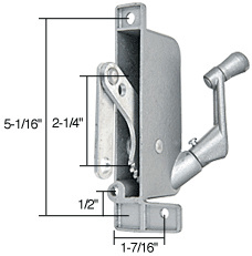  CRL Awning Window Operator for Crown 2-1/4" Link Arm