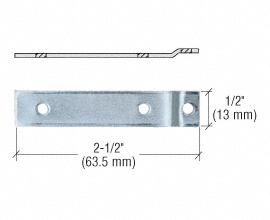 CRL 487 OfficeFront™ Offset Clips