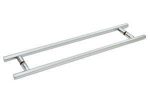 CRL Chrome 18" Back-to-Back Ladder Style Towel Bar