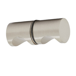 CRL Brushed Nickel Back-to-Back E-Z Grip Style Knobs