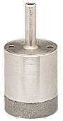 CRL 1-3/4" DCD Series Straight Shank Electro-Formed Diamond Drill