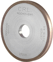 CRL Panther Edger 1/4" Pencil Edge Diamond Wheel