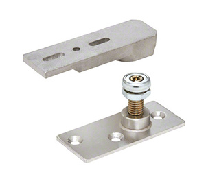 CRL Brushed Stainless Jackson® 1000 Series Heavy-Duty Floor Pivot