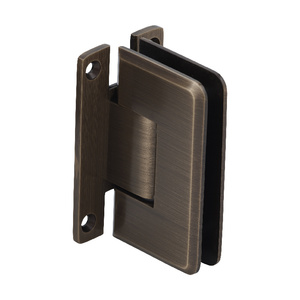 CRL Antique Brass Cologne 037 Series Wall Mount 'H' Back Plate Hinge