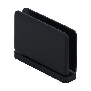 CRL Matte Black Prima 01 Series Top or Bottom Mount Hinge
