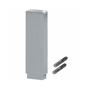 CRL-Blumcraft® Mill Aluminum Decorative Flat End Caps for 638 Series Aluminum Cap Railings