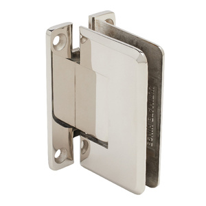 CRL 316 Polished Stainless Steel Ultimate 037 Series Wall Mount 'H' Back Plate Hinge