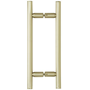 CRL Brushed Bronze 8" Ladder Style Back-to-Back Pull Handles