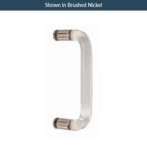 Polished Chrome 8" Acrylic Single Mount Handle