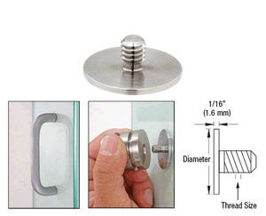 CRL 1" UV Standoff Adaptor Plate