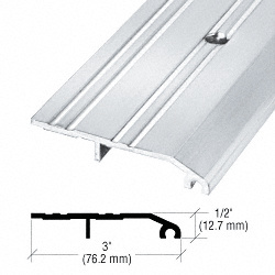 CRL Demie barre de seuil, 76 mm (3 po), aluminium