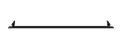 CRL-U.S. Aluminum Clear Anodized Horizontal Flush Insert 3.770" - 24'-2"