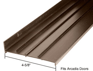 CRL Bronze OEM Replacement Threshold for Arcadia® Doors; 4-5/8" Wide x 6' Long