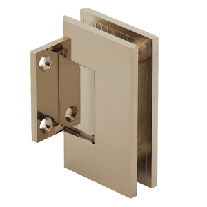 Lifetime Brass Wall Mount with Short Back Plate Designer Series Hinge