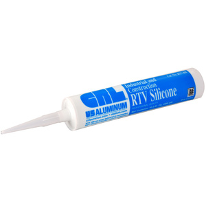 CRL White RTV408 Neutral Cure Silicone - Cartridge