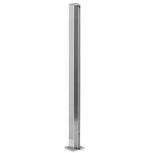 CRL Brite Anodized 30" End Design Series Partition Post
