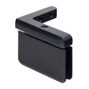 CRL Matte Black Prima 05 Series Left Hand Offset Mount Hinge