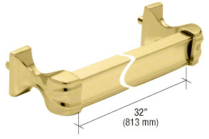 CRL Brass 32" Towel Bar Kit