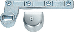 CRL Chrome 3/4" Offset Right Hand (LHR) Bottom Arm for use With Floor Closers