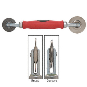 CRL Comfort Grip Steel Combination Roller