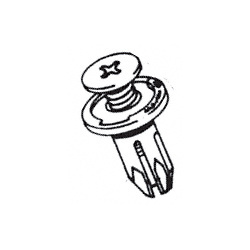 CRL 1994 Honda Accord, 1992+ Prelude, and 1991+ Acura Legend Front and Rear Bumper Rivet