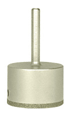 CRL 1-1/2" Standard Plated Diamond Drill