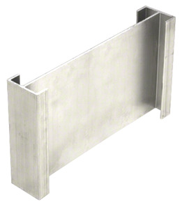 CRL-U.S. Aluminum Splice Sleeve for Structural Silicone and Captured Vertical TW810 Mullions - 12/Pk