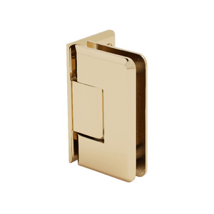 CRL Gold Plated Cologne 044 Series Wall Mount Offset Back Plate Hinge