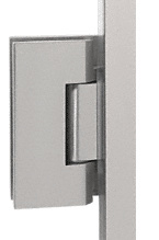 CRL Brushed Nickel 72" Geneva Series Jamb Mounted Hinge Kit