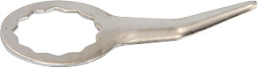 CRL 2-5/8" Straight Oscillating Cut-Out Blades - Sharpened Area 7/8"