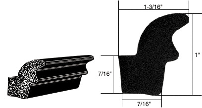 CRL Various GM Cars Trunk and Rear Deck Weatherstrip