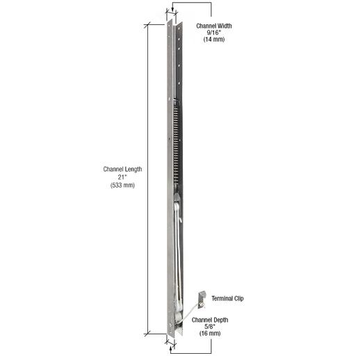CRL 21" Window Channel Balance - 2010 or 20-1