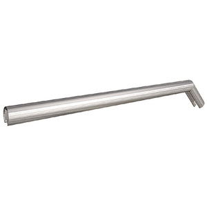 CRL Long Length Custom Angle Vertical Corner for 1/2" or 5/8" Glass Cap Railing