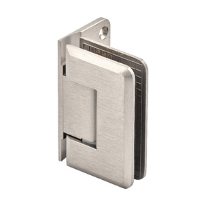 Brushed Nickel Wall Mount with Offset Back Plate Premier Series Hinge