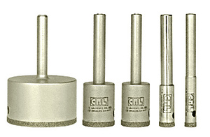 CRL 5 Piece EDD Series Standard Plated Diamond Drill Set