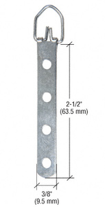 CRL Ancreurs métalliques à pivot, 4 œillets