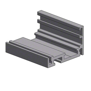 Fallbrook XL Satin Anodized Fixed Frame Channel Base 236" Length