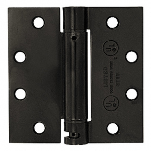 CRL 4-1/2" x 4-1/2" Antique Bronze Heavy-Duty Square Spring Hinge