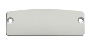 CRL Clear Anodized 500X Series Decorative End Cap