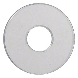 CRL 1-1/4" Diameter Large Hole Clear Washer