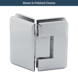 Custom Finish 135° Glass-to-Glass Adjustable Majestic Series Hinge