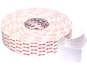 CRL 3M® White 1-1/2" Very High Bond Manufacturing Tape