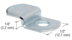 CRL Zinc Plated Offset Mirror Clip for 1/8" Glass