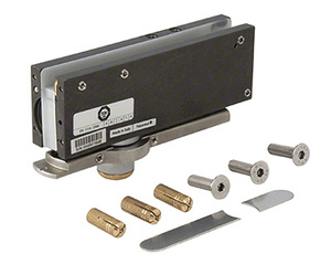 CRL Oil Dynamic Patch Fitting Door Hinge Body With Back Check - No Hold-Open