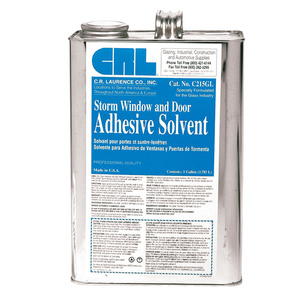 CRL Storm Window and Door Frame Adhesive Solvent