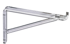 CRL Clear Lucite 4" Shelf Brackets