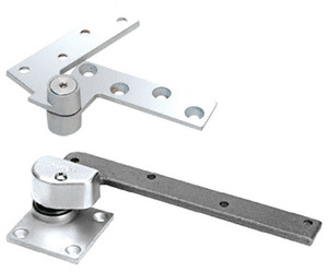Paire De Pivots Suspendus Décalés Rixson 3/4" Pour Gaucher - Bronze - Occasion