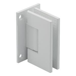 Gloss White Wall Mount with Full Back Plate Designer Series Hinge