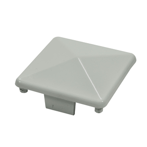 CRL Agate Gray 1100 Series Post Top Cap for Posts
